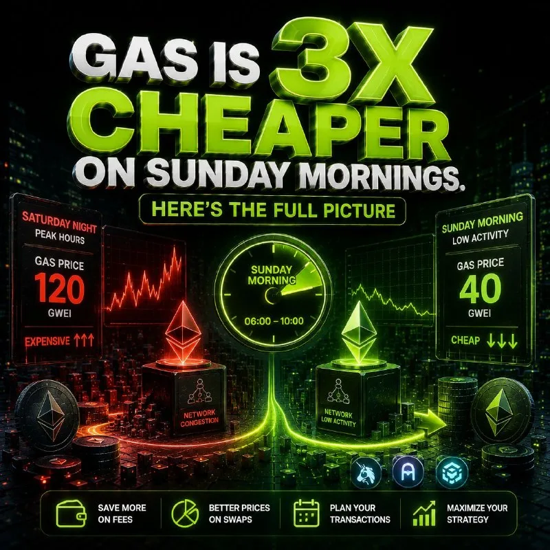 When Is Ethereum Gas Cheapest? Timing Your Transfers — Swapcoin Blog